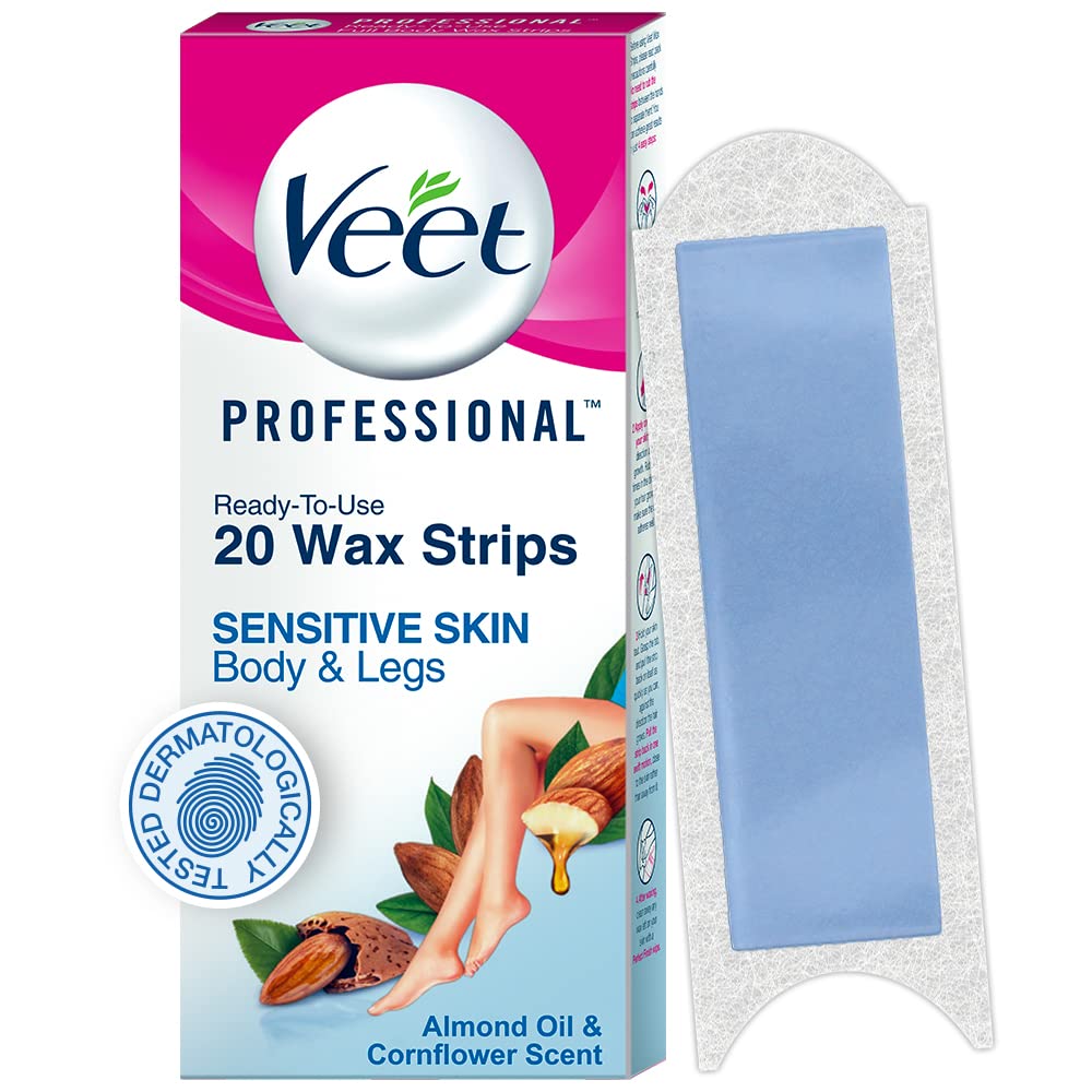 VEET READY TO USE WAX STRIPS 20 N SENS SKIN - SuperMarcheStore