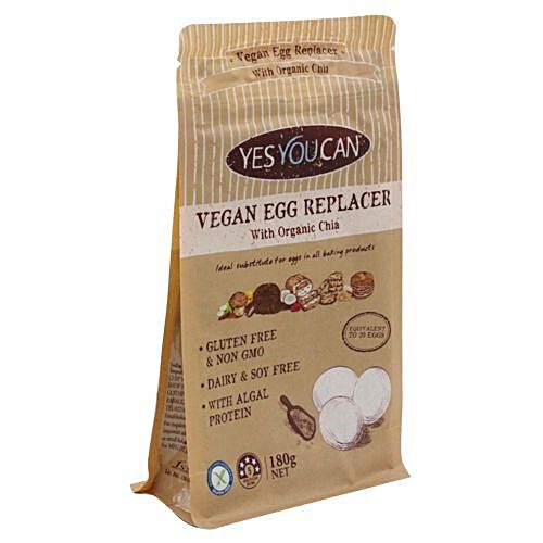 VEGAN EGG REPLACER WITH ORGANIC CHIA 180GM - SuperMarcheStore