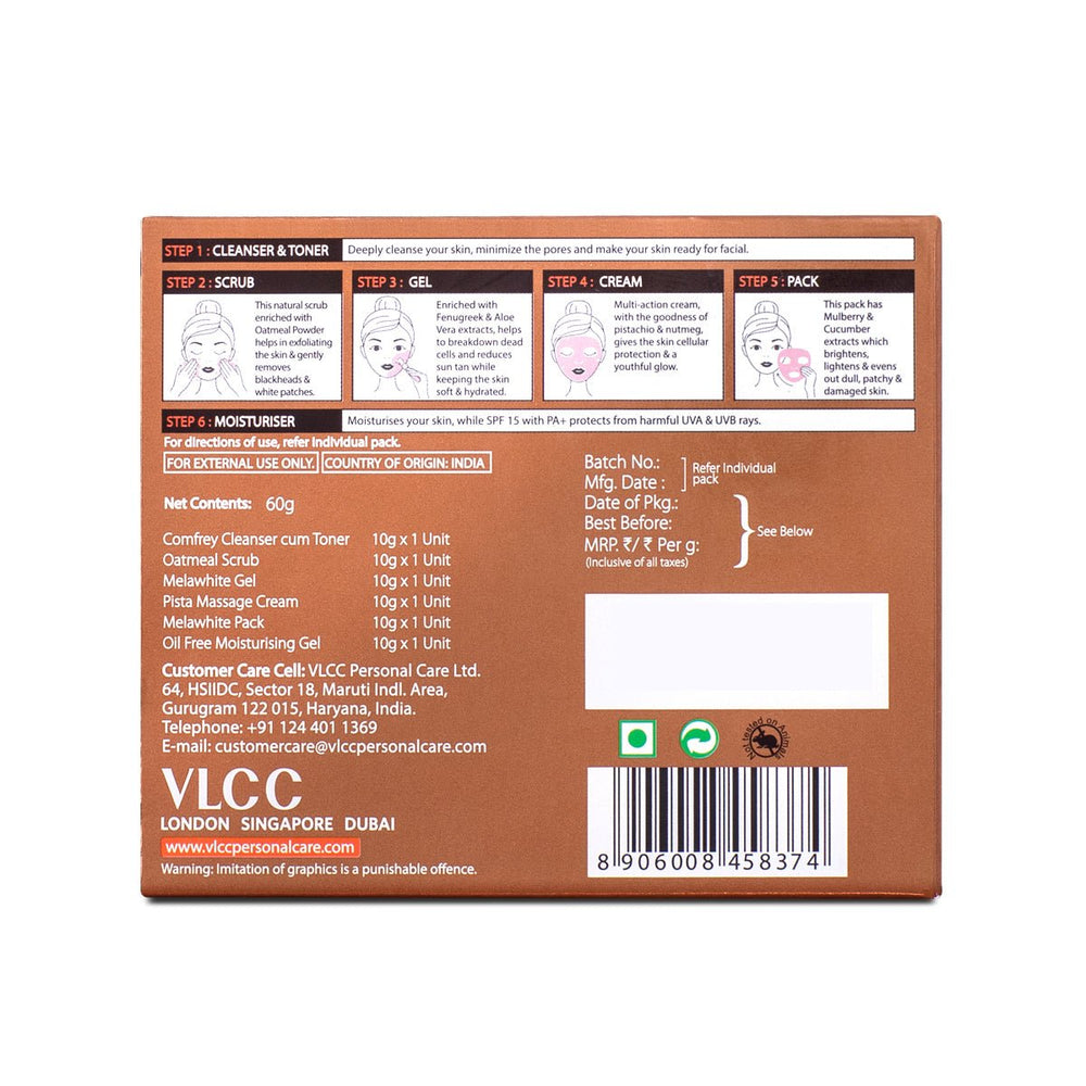 VLCC ANTI TAN FACIAL KIT SFK TUBE - SuperMarcheStore