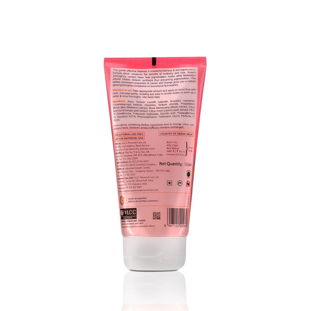 VLCC MULBERRY & ROSE FACEWASH 150ML B1G1 - MT) - SuperMarcheStore