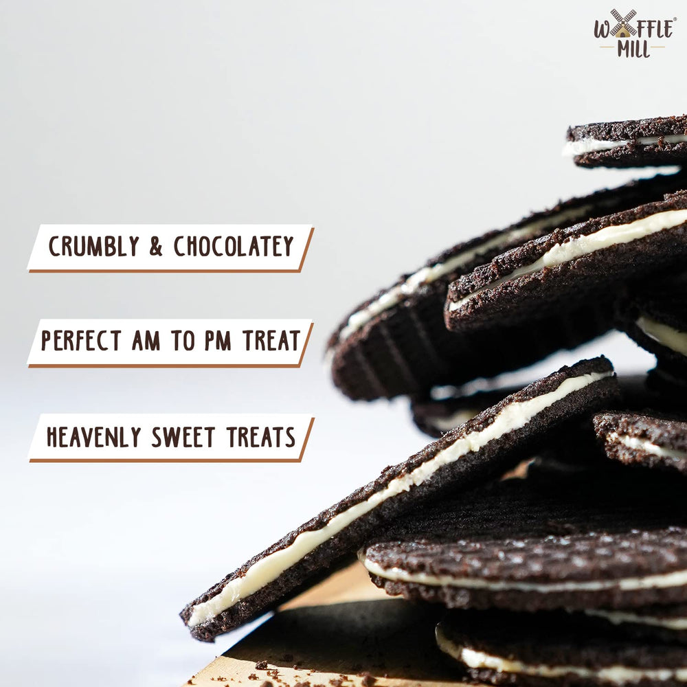 WAFFLE MILL COOKIES COOKIES & CREAM - SuperMarcheStore