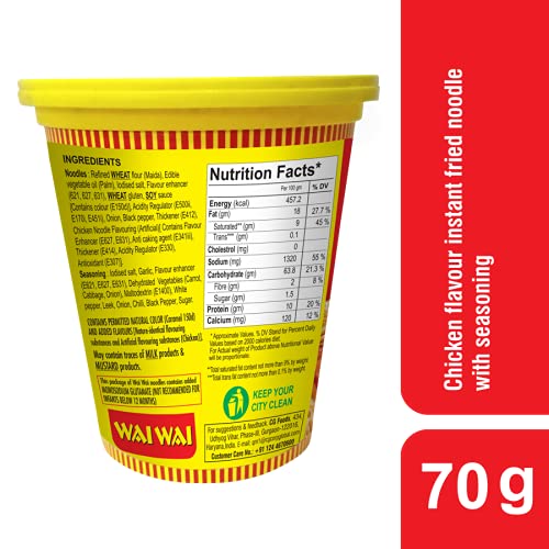 WAI WAI CHICKEN CUP NOODLES - SuperMarcheStore