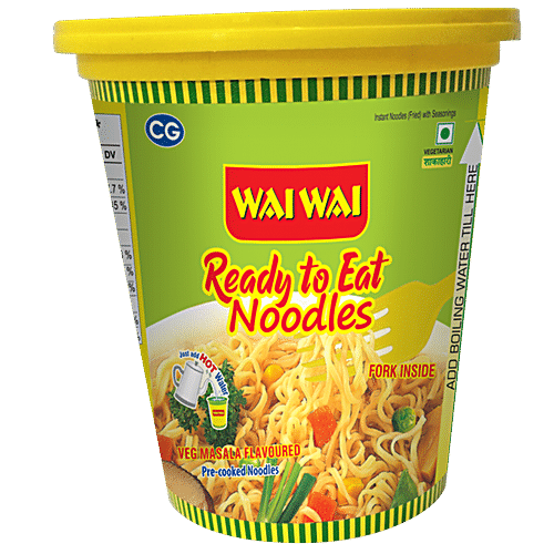 WAI WAI VEG CUP NOODLES - SuperMarcheStore