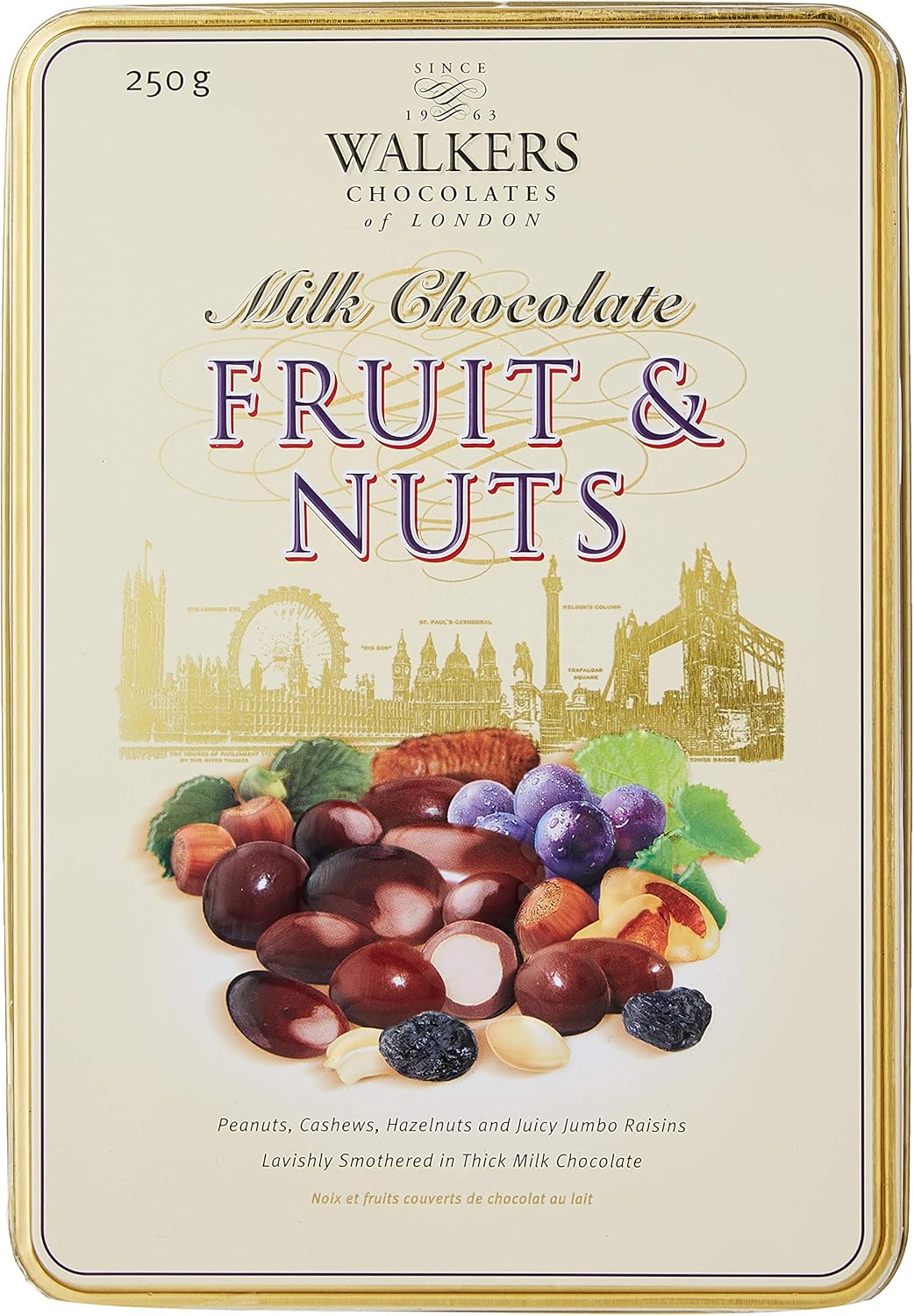 WALKERS CHOCOLATE FRIUT NUTS ASSORTMENT 250 GM - SuperMarcheStore