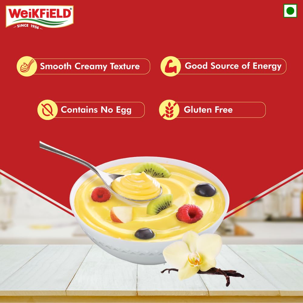 WEIKFIELD CUSTARD POWDER VANILLA 200 GM - SuperMarcheStore