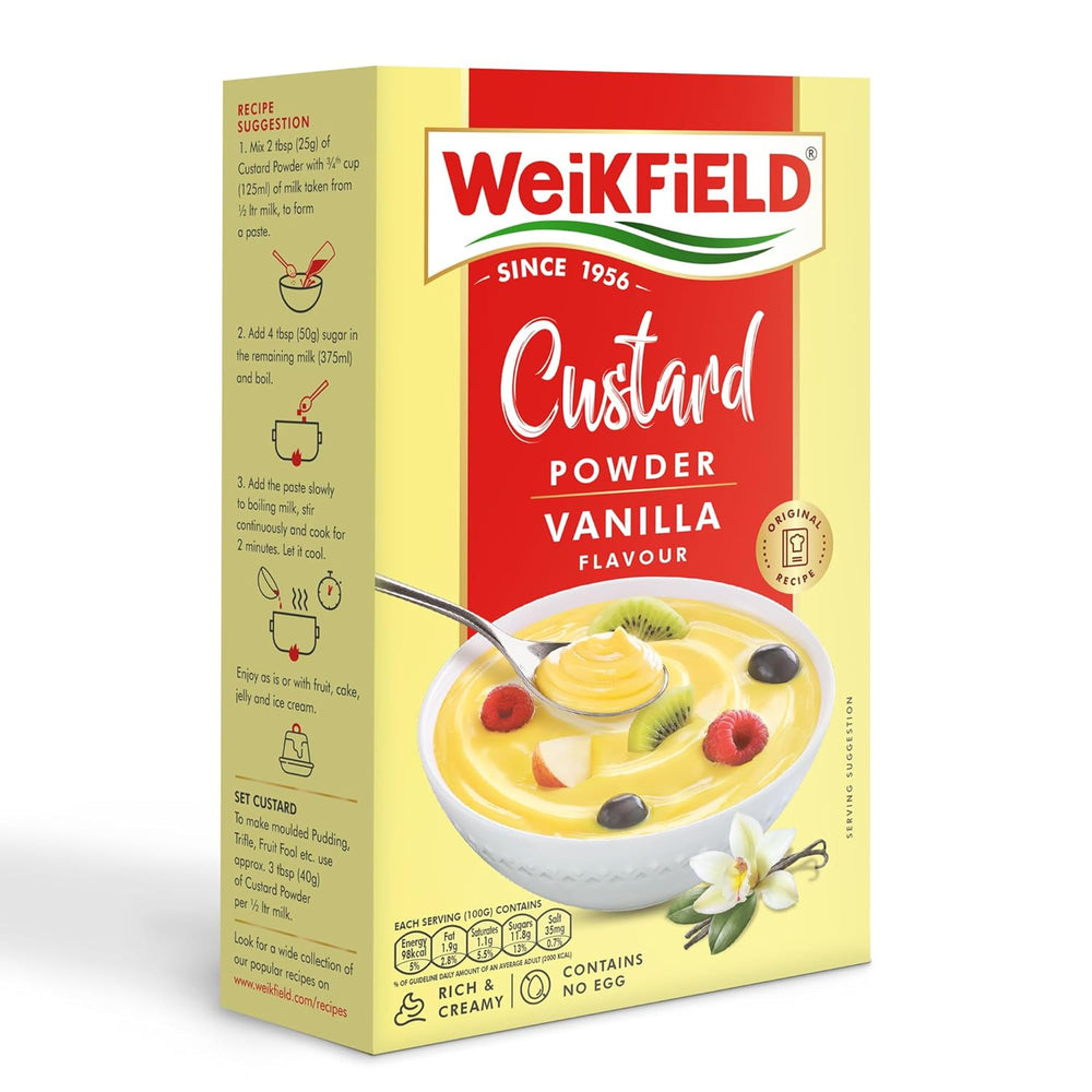 WEIKFIELD DESERTMIX CUSTARD POWDER VANILA 100G - SuperMarcheStore