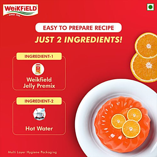 WEIKFIELD DESSERTMIX JELLY ORANGE 90G - SuperMarcheStore