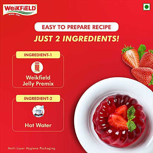 WEIKFIELD DESSERTMIX JELLY STRBRY 90G - SuperMarcheStore