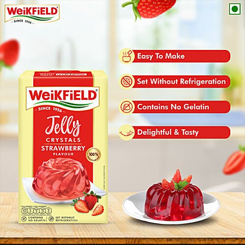 WEIKFIELD DESSERTMIX JELLY STRBRY 90G - SuperMarcheStore