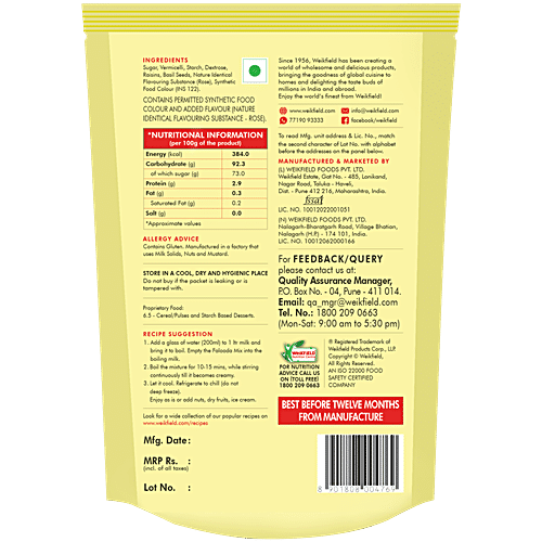 WEIKFIELD FALOODA MIX ROSE PP 200G - SuperMarcheStore