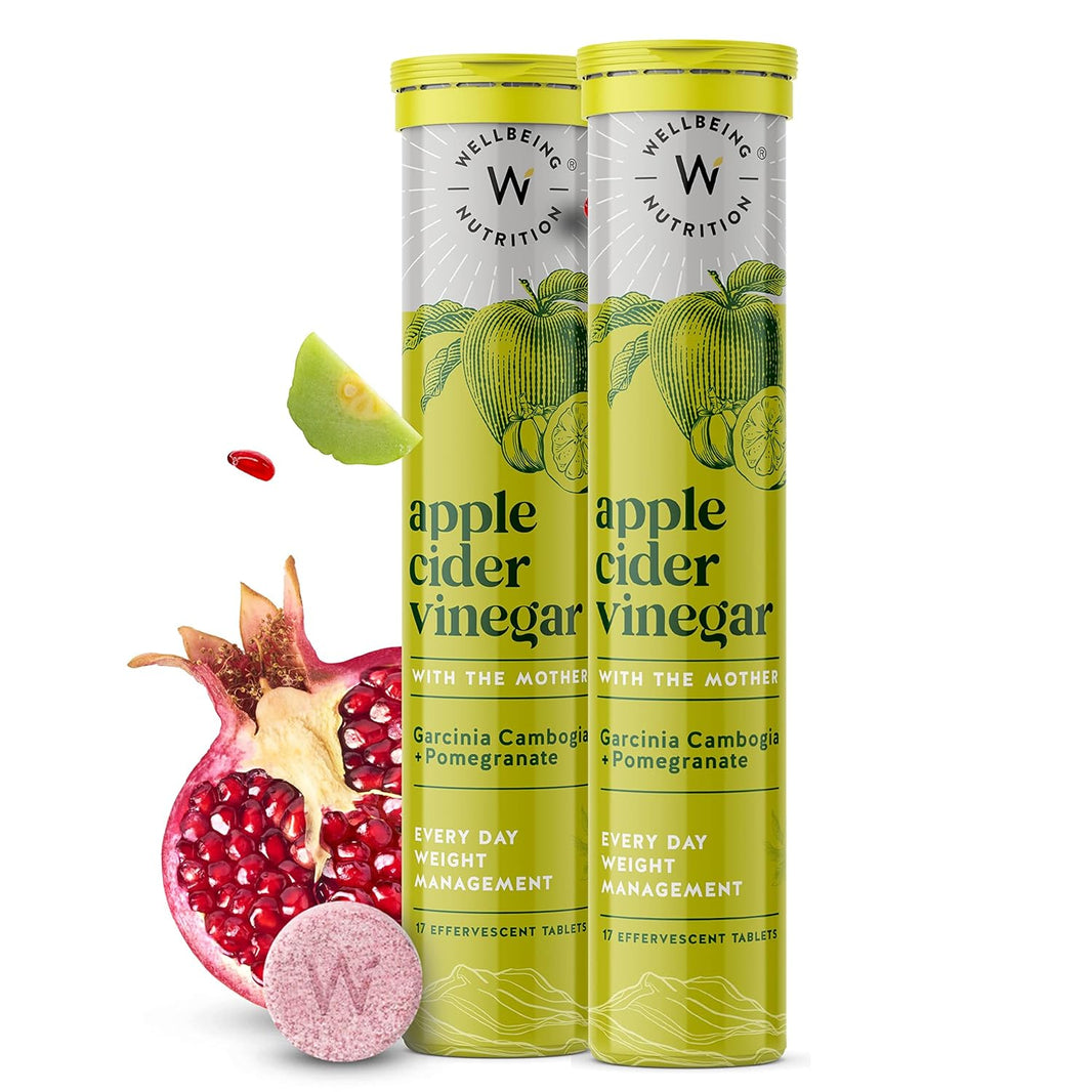 WELLBEING APPLE CIDER VINEGAR 68 GM - SuperMarcheStore