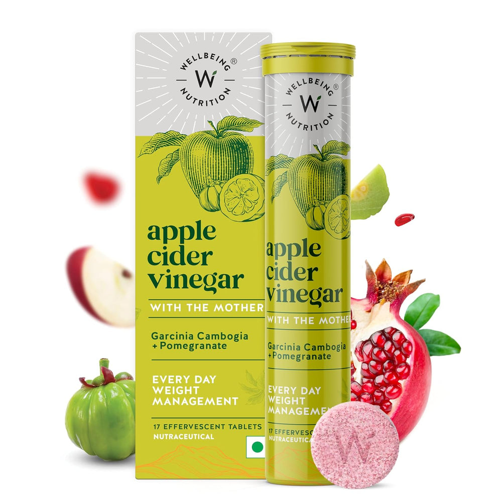 WELLBEING APPLE CIDER VINEGAR 68 GM - SuperMarcheStore