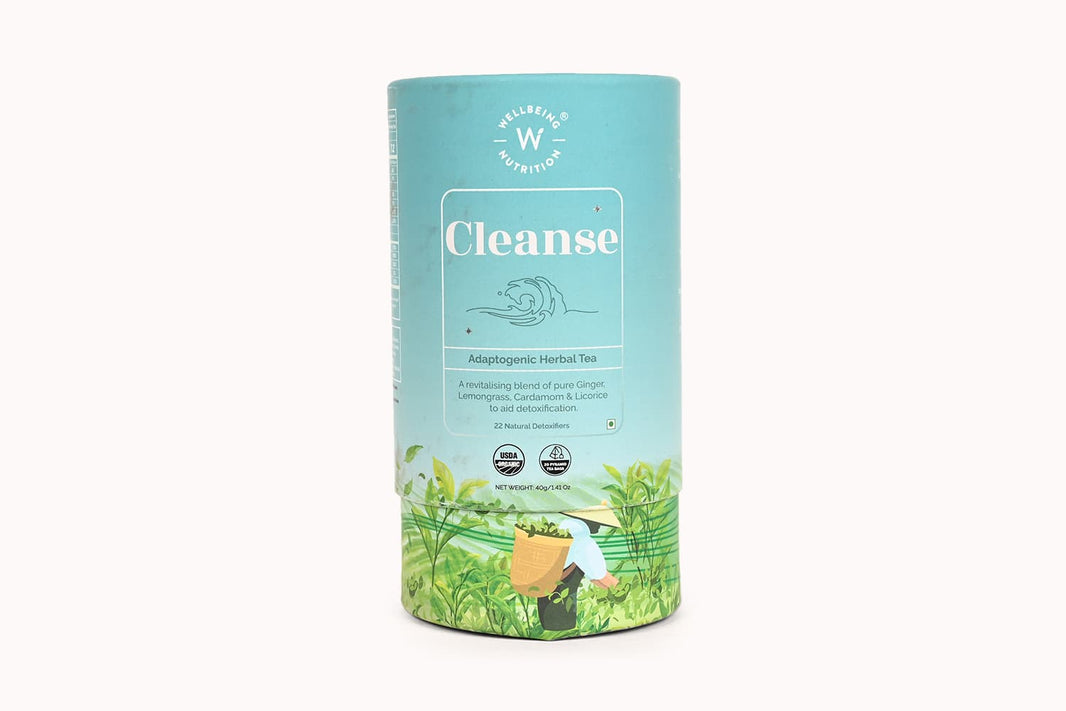WELLBEING CLEANSE ADAPTOGENIC HERBAL TEA - SuperMarcheStore