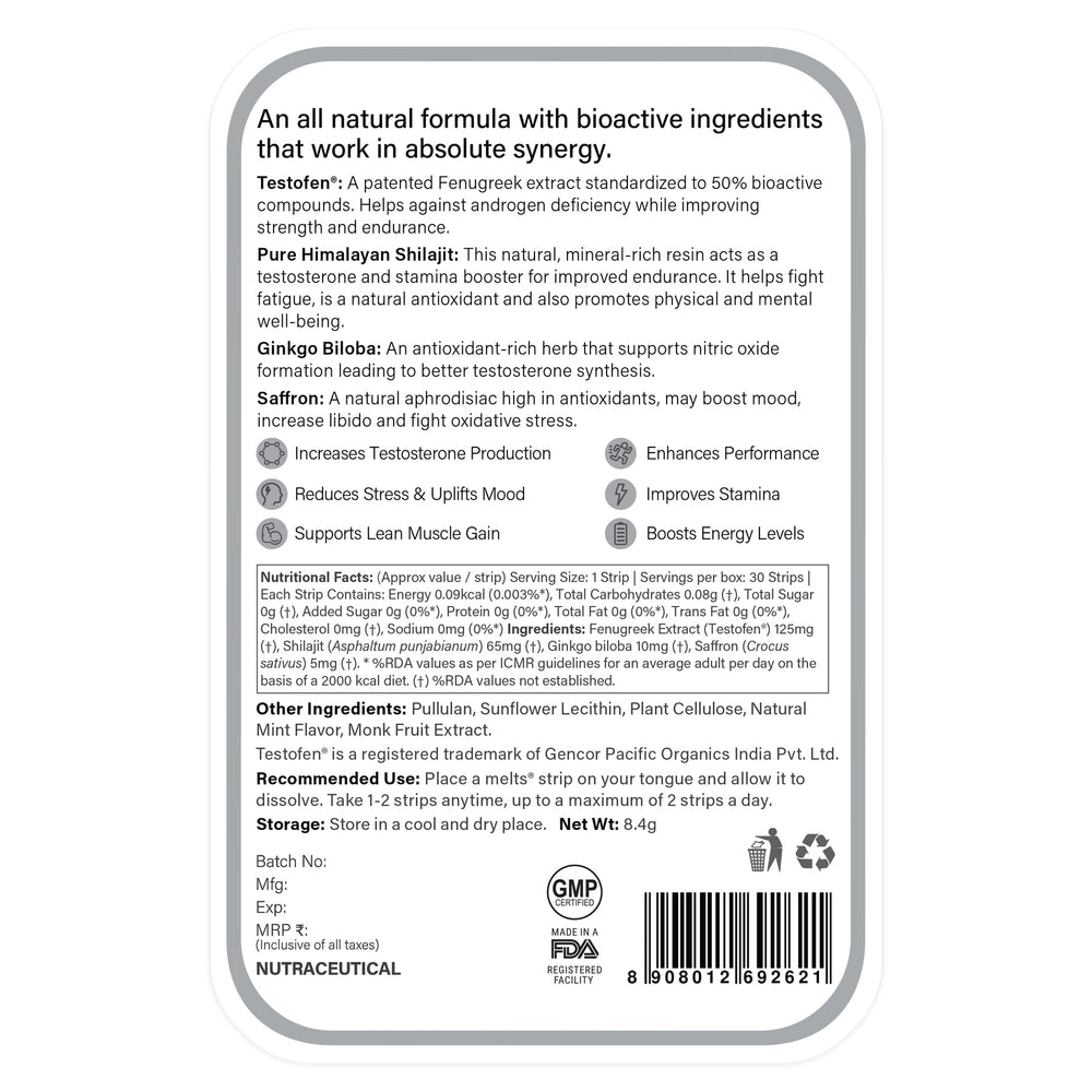 WELLBEING NUTRITION TESTO POWER - SuperMarcheStore
