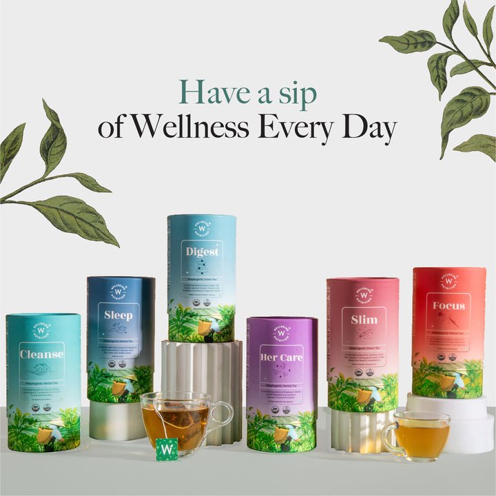 WELLBEING SLEEP ASAPTOGENIC HERBAL TEA - SuperMarcheStore