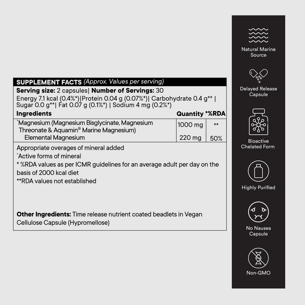 WELLBEING TRIPLE MAGNISIUM COMPLEX - SuperMarcheStore