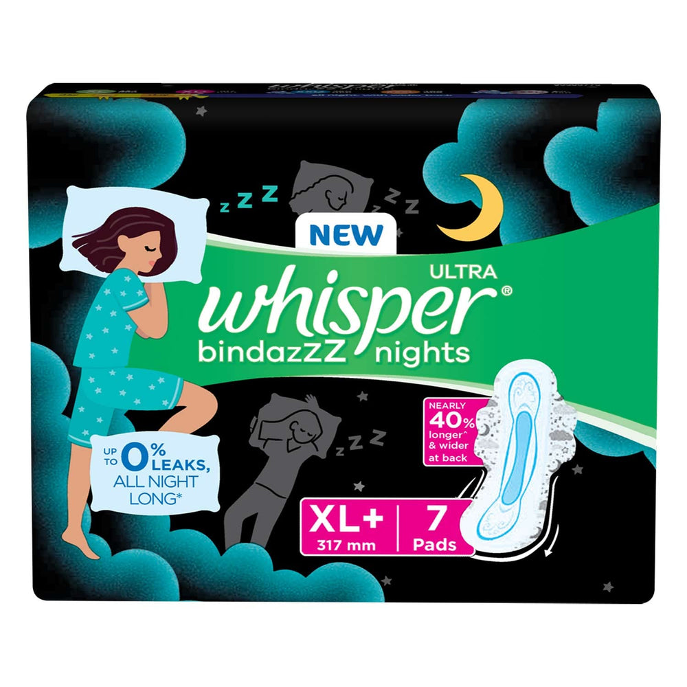 WHISPER BINDAZZ NIGHTS XL+ 7N - SuperMarcheStore