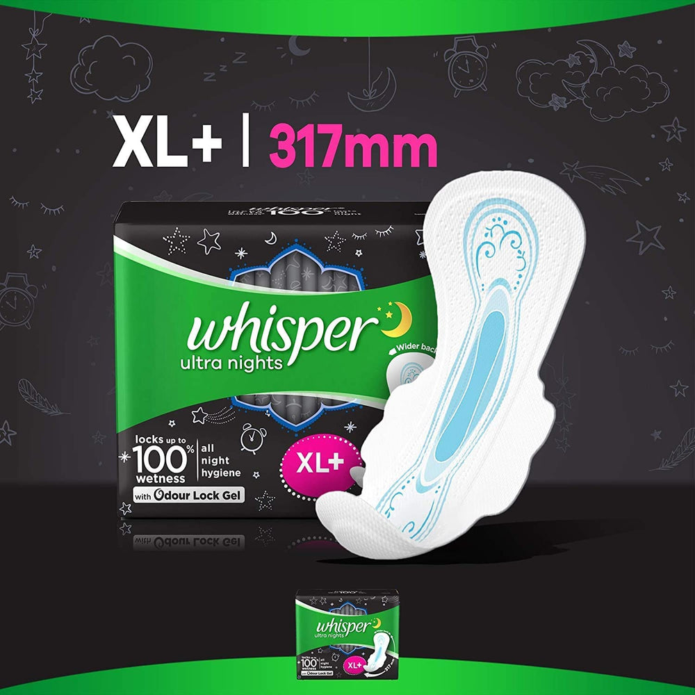 WHISPER BINDAZZ NIGHTS XL+ 7N - SuperMarcheStore
