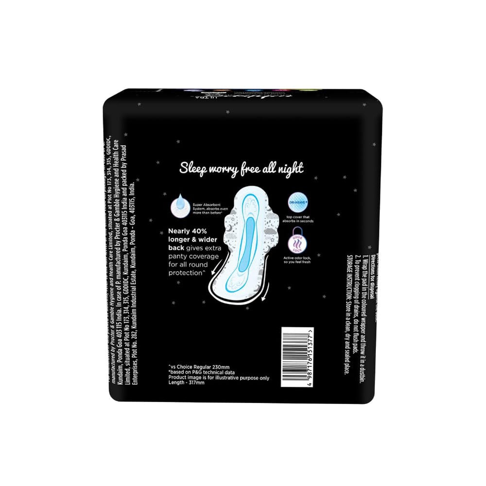 WHISPER BINDAZZZ NIGHTS XL+ 44 PADS - SuperMarcheStore