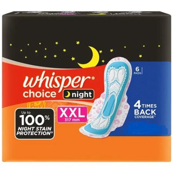 WHISPER CHOICE NIGHT XXL 6N - SuperMarcheStore