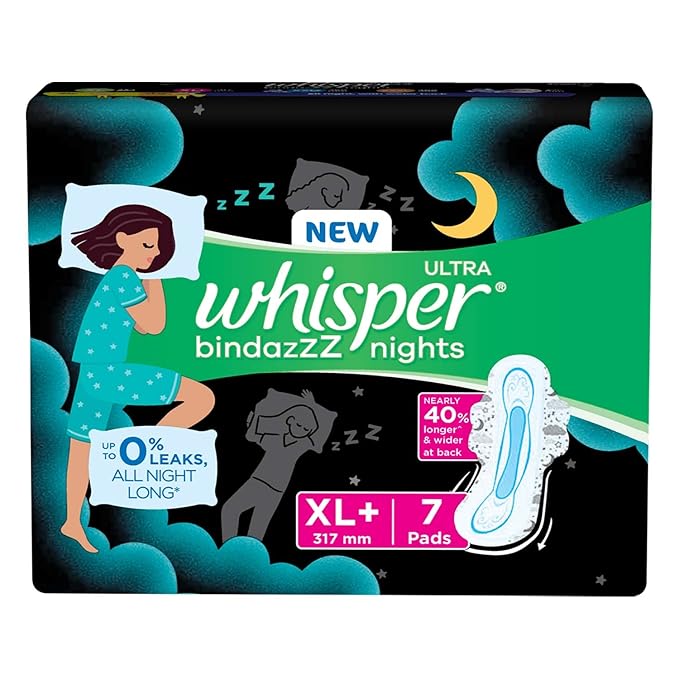 WHISPER ULTRA BINDAZZZ NIGHTS XL+ 7N - SuperMarcheStore