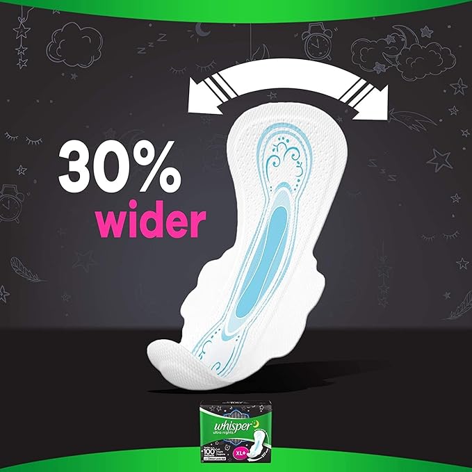 WHISPER ULTRA ON BINDAZZZ NGHTS XL+30S - SuperMarcheStore