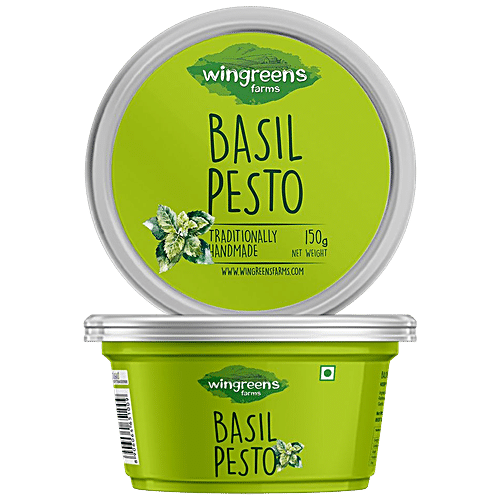 WINGREENS BASIL PESTO 150G - SuperMarcheStore