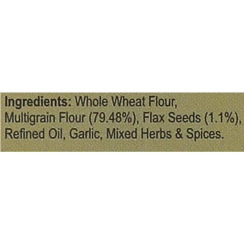 WINGREENS CRISP BAKED MULTIGRAIN FLAT BREAD WITH FLAX SEEDS 100 G - SuperMarcheStore