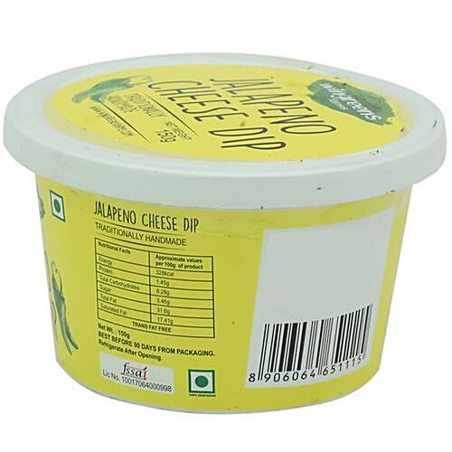WINGREENS JALAPENO & CHEESE DIP 150GM - SuperMarcheStore