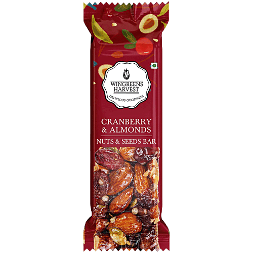 WINGREENS MH NUTS AND SEEDS CRAN AND ALMONDS 30 GM - SuperMarcheStore