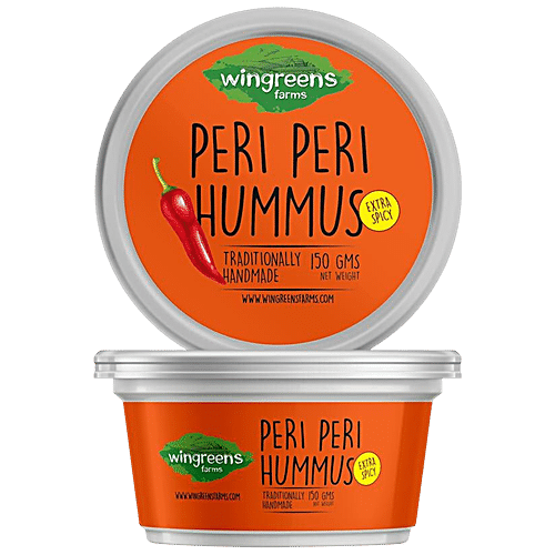 WINGREENS PERI PERI HUMMES 150GM - SuperMarcheStore