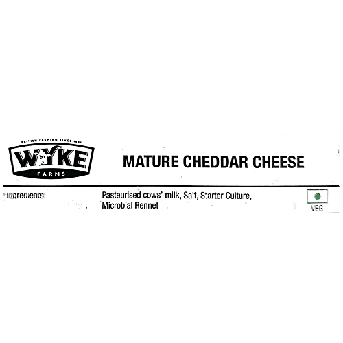 WYKE MATURE CHEDDAR CHEESE 200G - SuperMarcheStore