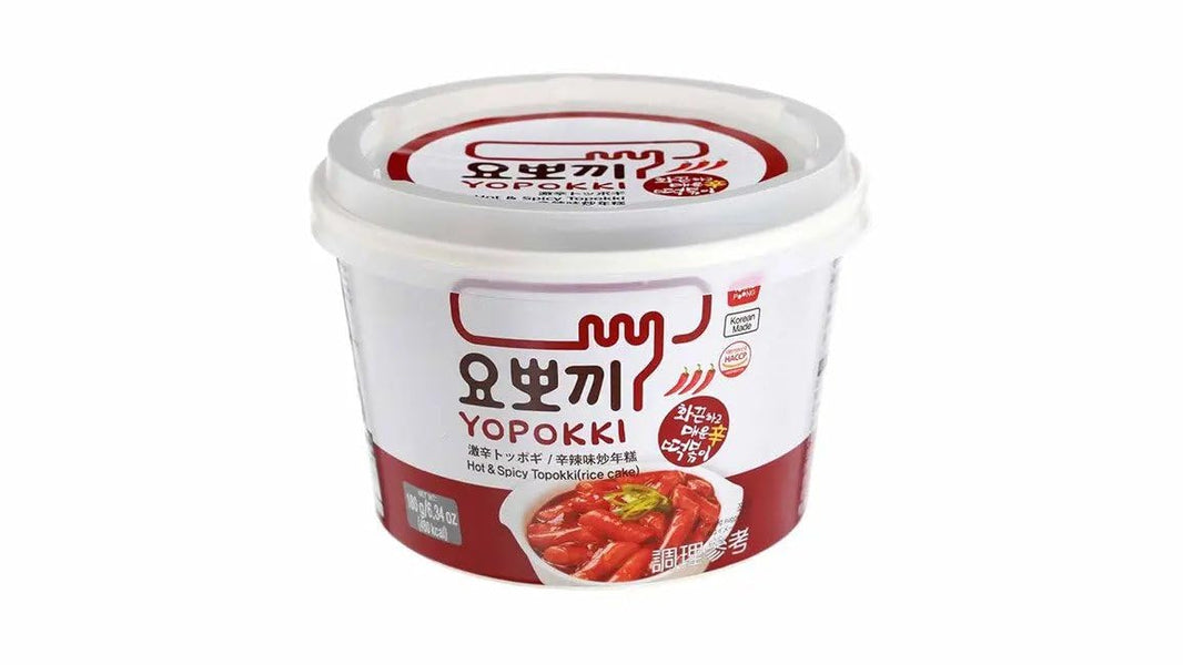 YOPOKKI HOT AND SPICY TOPOKKI RICE 180 GM - SuperMarcheStore