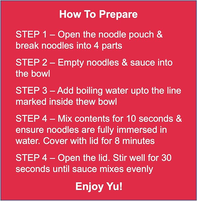 YU BUTER CHICKEN NOODLS 70 GM - SuperMarcheStore