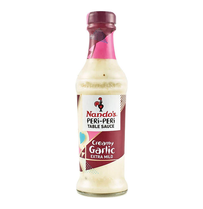 NANDOS PERI PERI TABLE SAUCES CREAMY GARLIC 250 GM