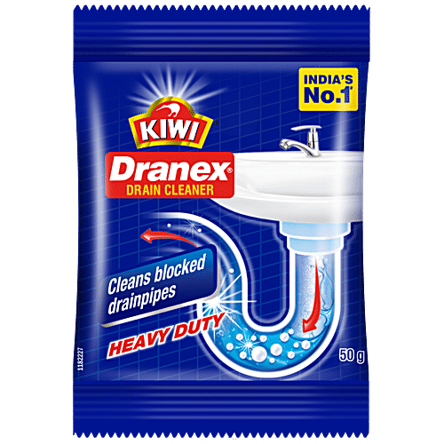 KIWI DRANEX DRAIN CLEANER 50 GM *3 N