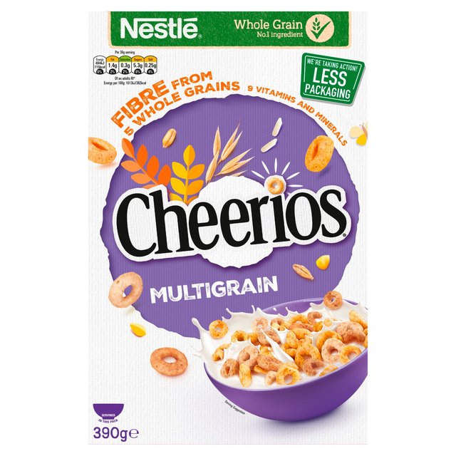 INTL NESTLE CHEERIOS MULTIGRAIN CEREAL 390 GM