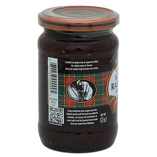 MACKAYS JAM SCOT RASPBERRY PRES 340G