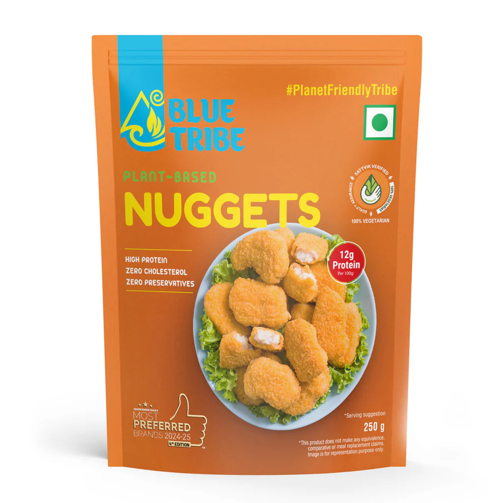 BLUE TRIBE PLANT CHICKE NUGGETS 250 GM