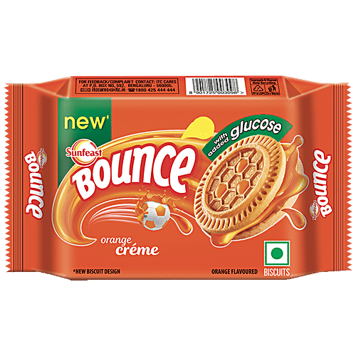 SUNFEAST BOUNCE ORANGE CREME 70GM