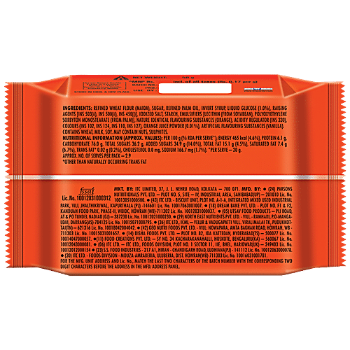 SUNFEAST BOUNCE ORANGE CREME 70GM