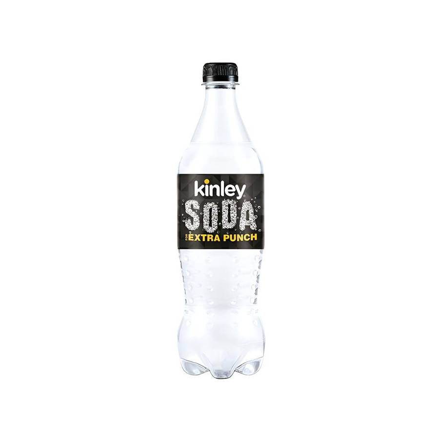 KINLEY SODA WATER FOR EXTRA PUNCH 750ML
