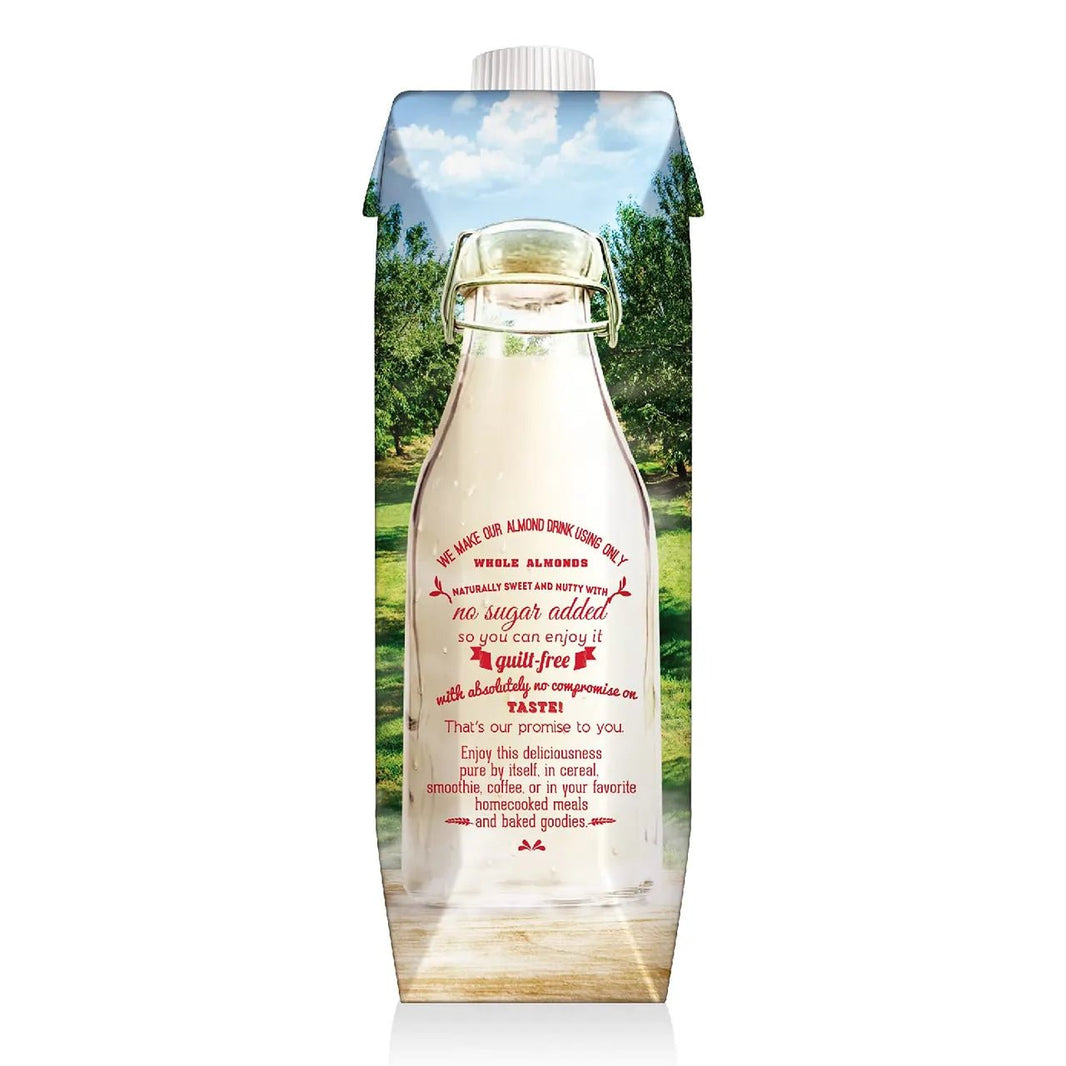 137 DEGREES ALMOND MILK UNSWEETENED 1L - SuperMarcheStore