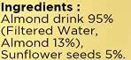 137 DEGREES ALMOND MILK UNSWEETENED 1L - SuperMarcheStore