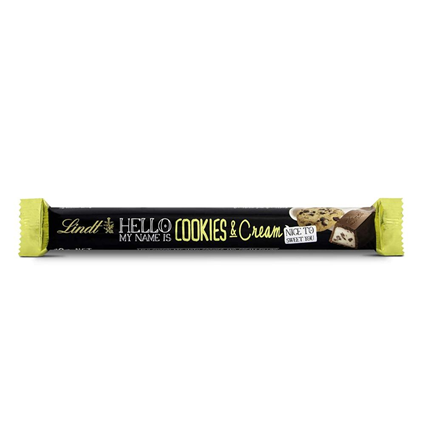 LINDT CLT HELLO COOKIES & CREAM PP 39G