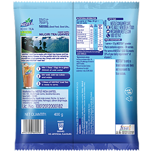 NESTEA LEMON FLAVOUR 400GM