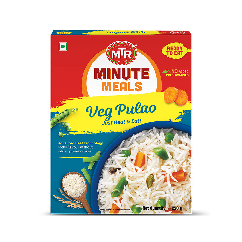 MTR  MINUTE MEALS VEG PULAO