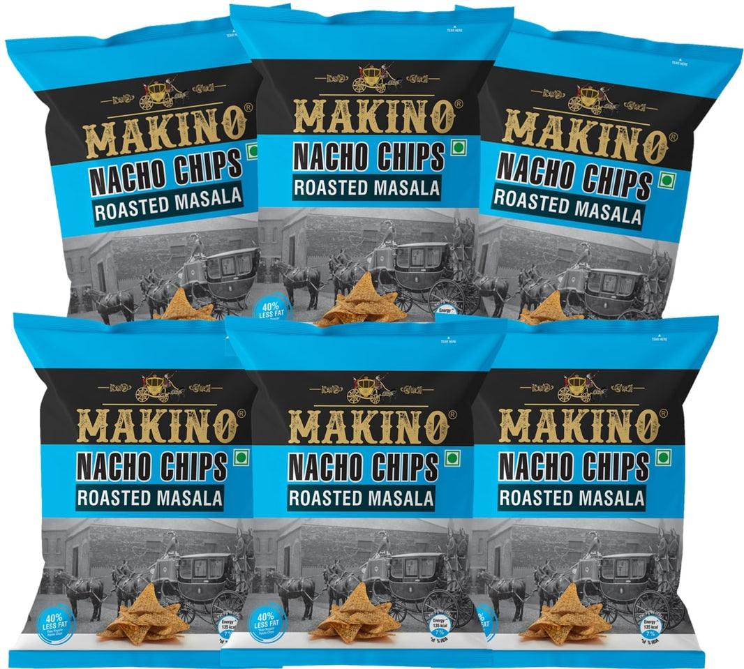 MAKINO NACHO CHIPS ROASTED MASALA 60 GM
