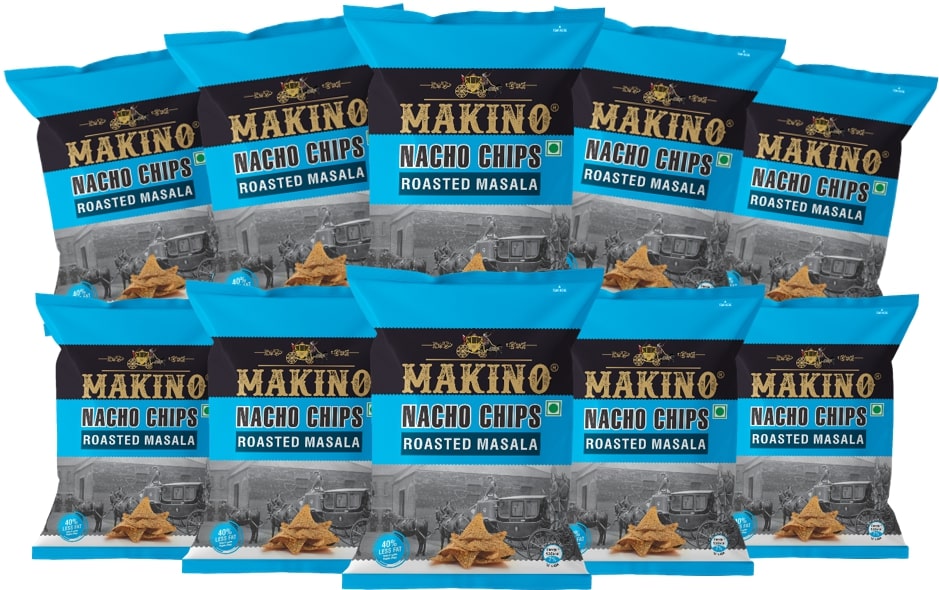 MAKINO NACHO CHIPS ROASTED MASALA 60 GM