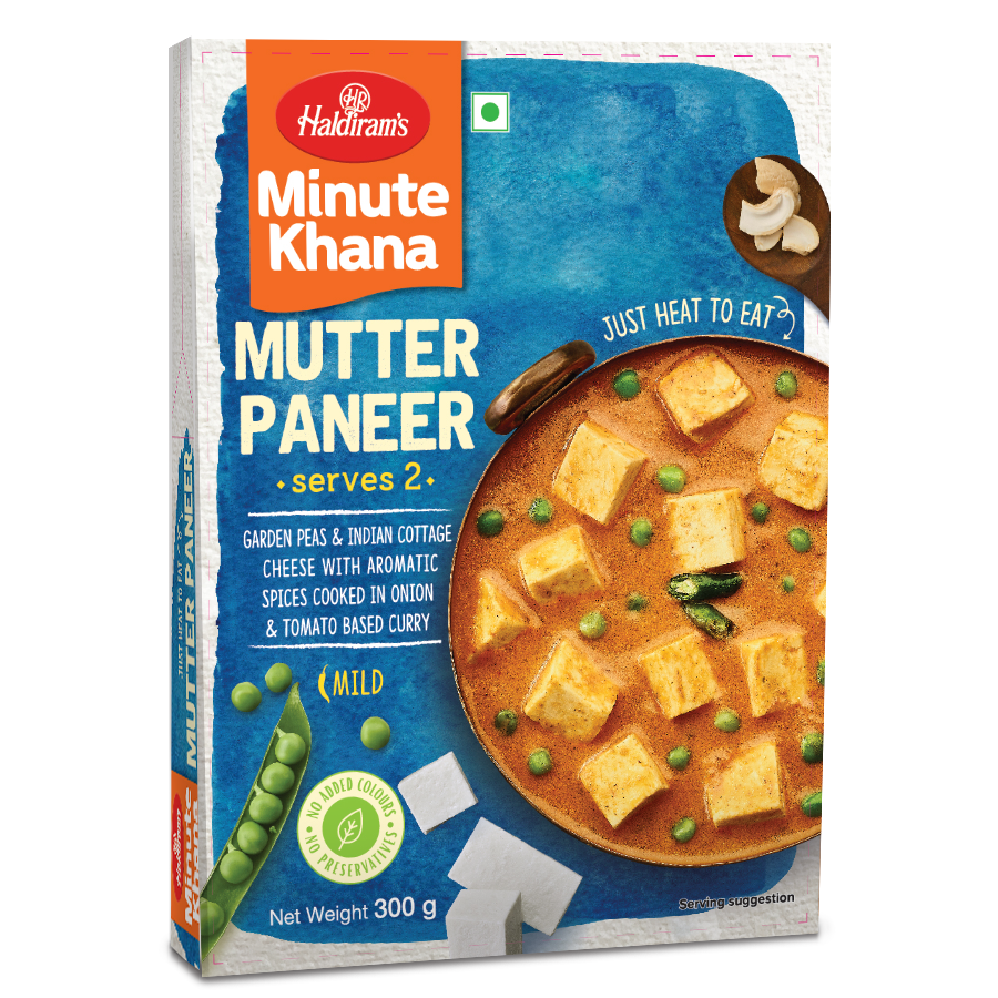 HALIRAM RTE MUTTER PANEER 300G
